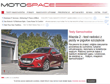 Tablet Screenshot of motospace.pl